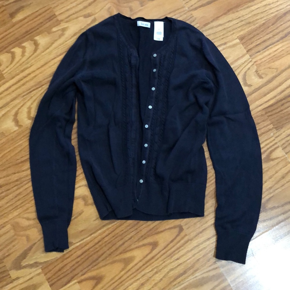 Liz & Co- Cable Cardigan